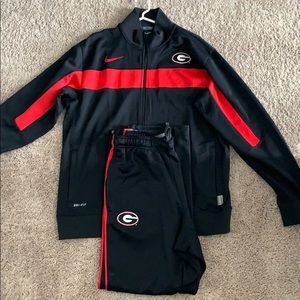 UGA Zip Up Jacket and Pants